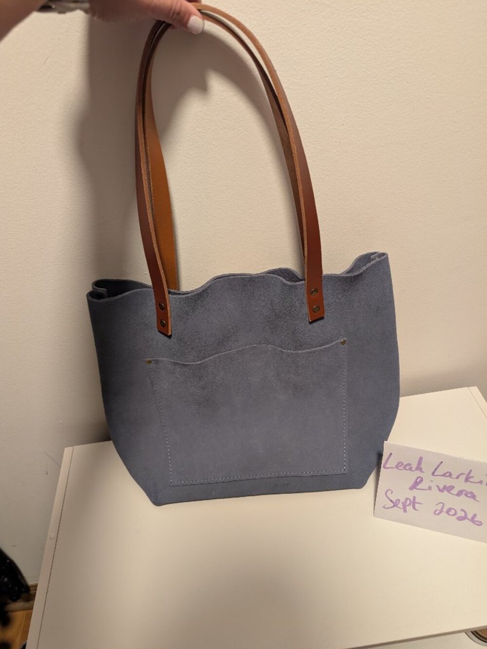 Portland Leather Large Tote Bag